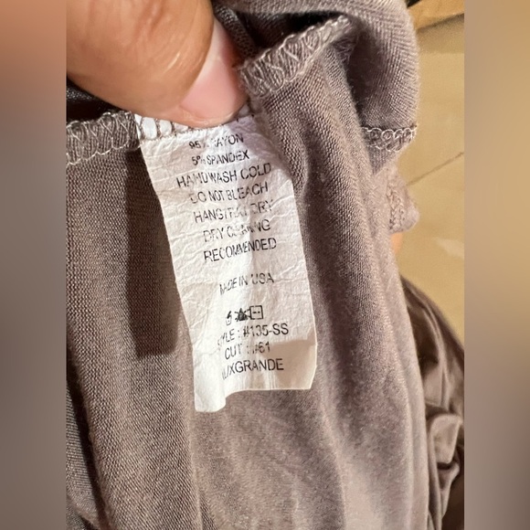 Isaac Liev  Batwing SleeveT-Shirt Blouse Isaac‎ Liev Women'sDolman Size XL Brown - Picture 15 of 16